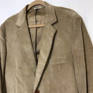 Oshman’s Sportswear Men’s Corduroy Vintage Sports Coat Blazer Retro Elbow Patch